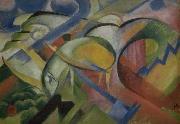 Franz Marc The Lamb oil painting on canvas